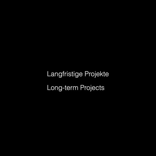 The Fascination of Long-Term Projects