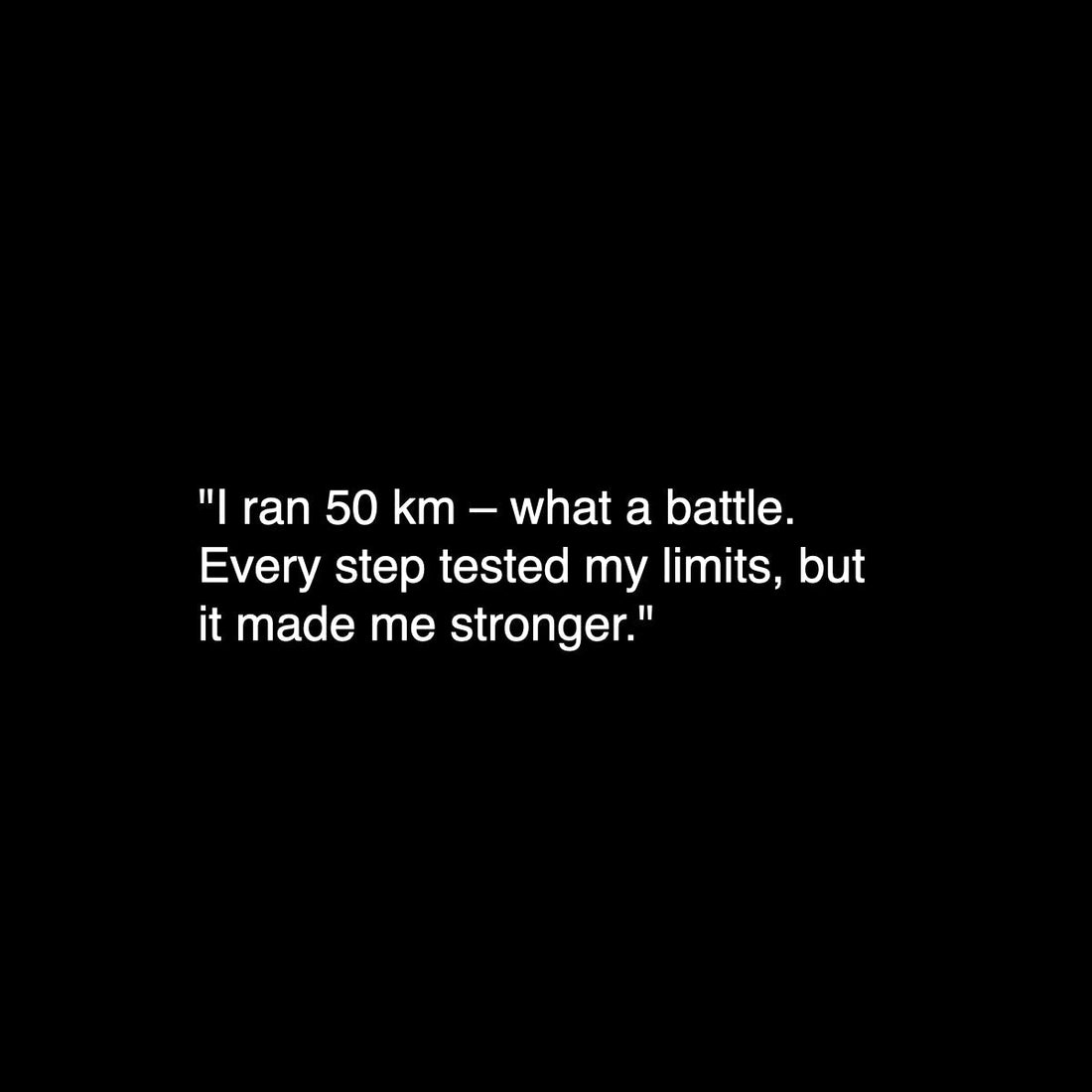 My First Ultra: A 50 km Battle in the Cold